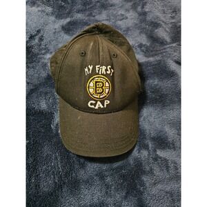 My first Boston Bruins cap Reebok kids hockey NHL